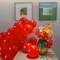 100pcs Red Balloons, 12 inch Red Latex Party Balloons Helium Quality for Like Birthday Party,Wedding, Anniversary, Christmas or Vanlentine's Party Decoration (with Red Ribbon)…